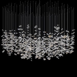Luxury Design Customized Staircase Hotel Lobby Hanging Light