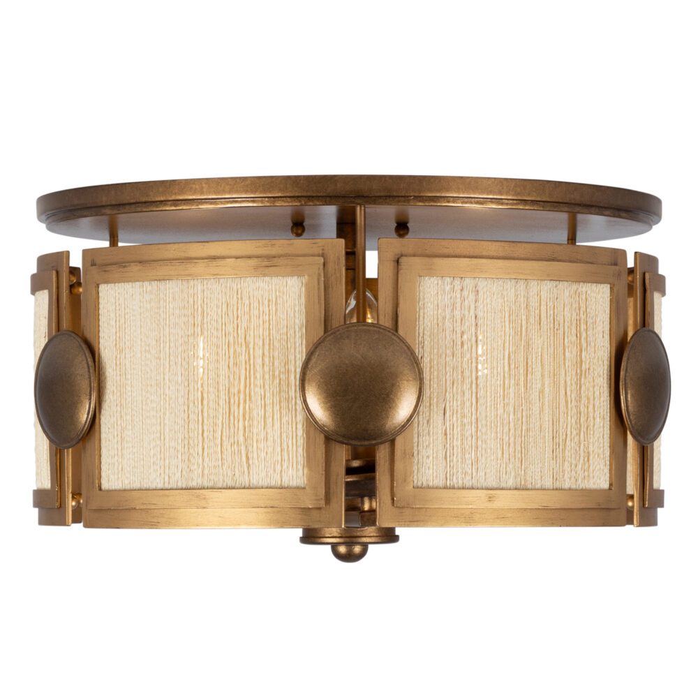 Samal Pearlized Antique Brass Bath Sconce