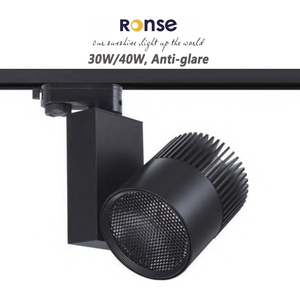 RONSE Commercial 30W 40W Adjustable LED Track Light Spotlight