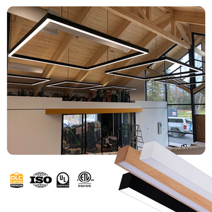 Brandon Commercial 3CCT LED Ceiling Hanging Recessed Linear Light